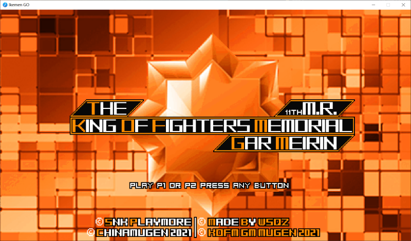 复古超级战斗 Ikemen-Go-Pxiel8bit