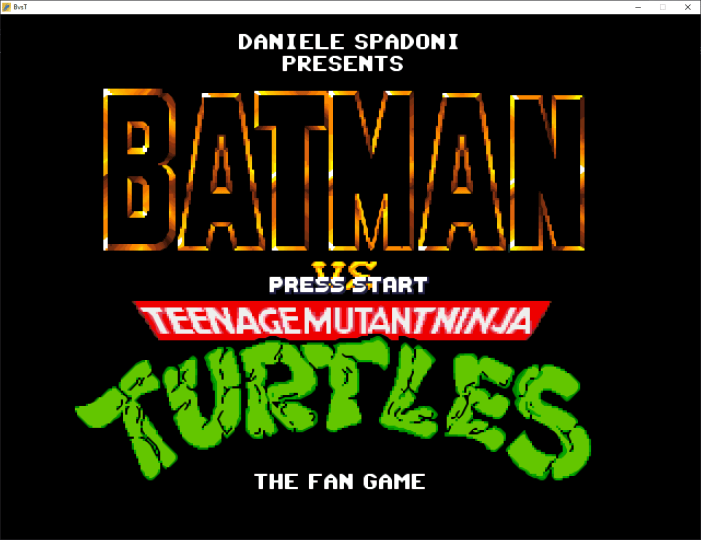 蝙蝠侠 VS 忍者神龟 Batman VS Teenage Mutant Ninja Turtles-Pxiel8bit