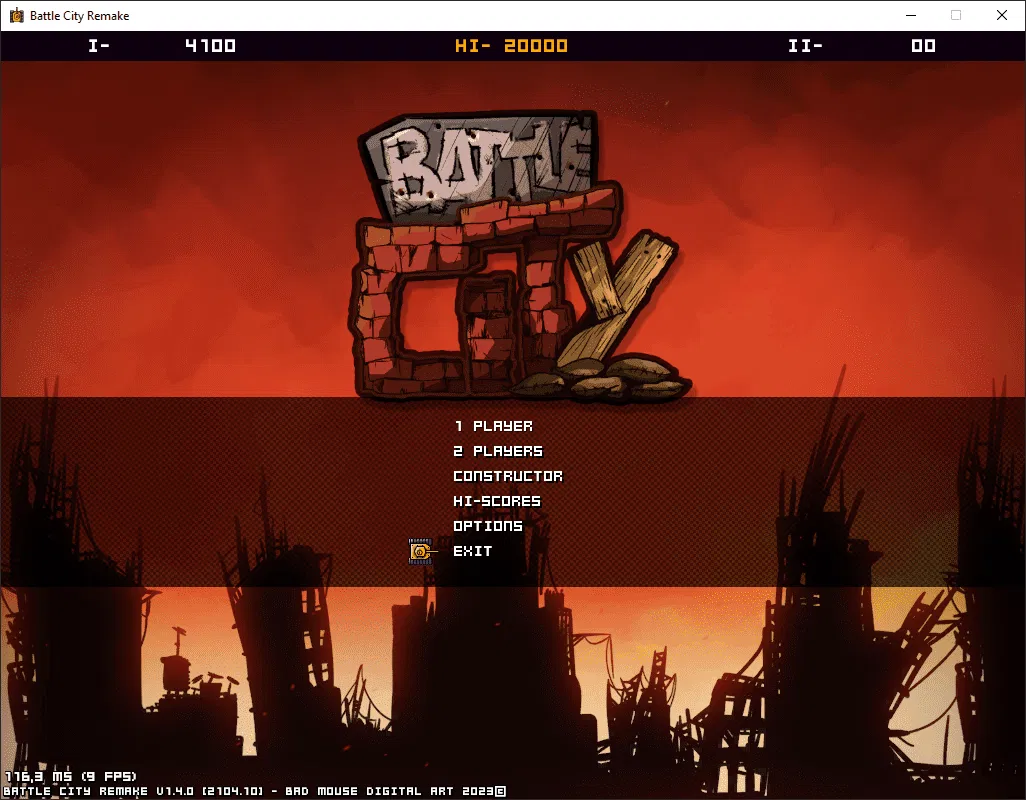 坦克大战 重制版 1.4 Battle City Remake 1.4-Pxiel8bit