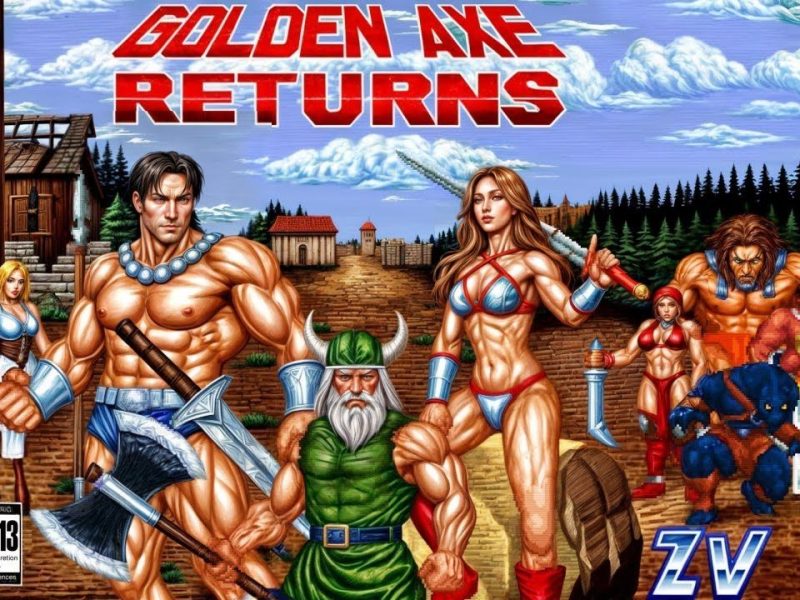 战斧 重制2024 Golden Axe Returns 2024-Pxiel8bit