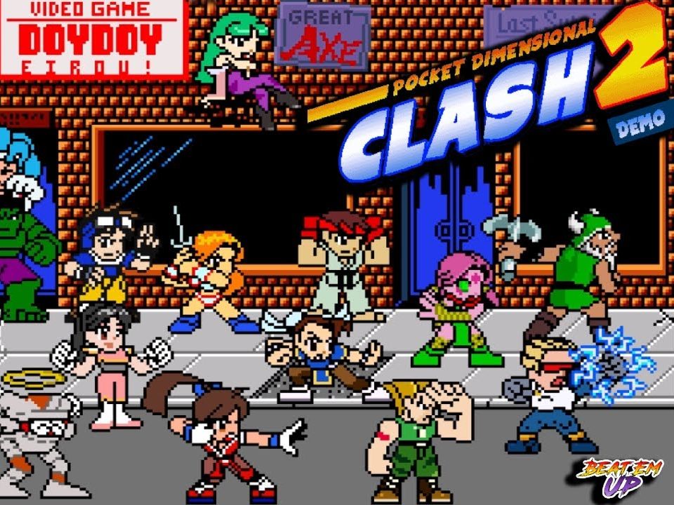 口袋战士 冲突2 – Pocket Dimensional Clash 2-Pxiel8bit