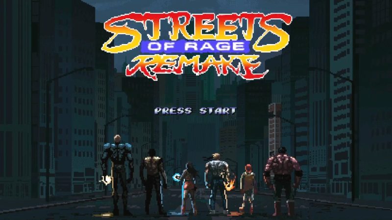 怒之铁拳 重置版 Streets of Rage Remake (v5.2)-Pxiel8bit